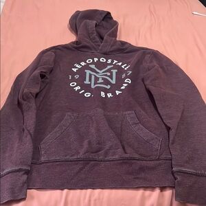 Aeropostale Maroon Hoodie